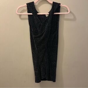 Michael Kors Black Sparkle Mini Dress